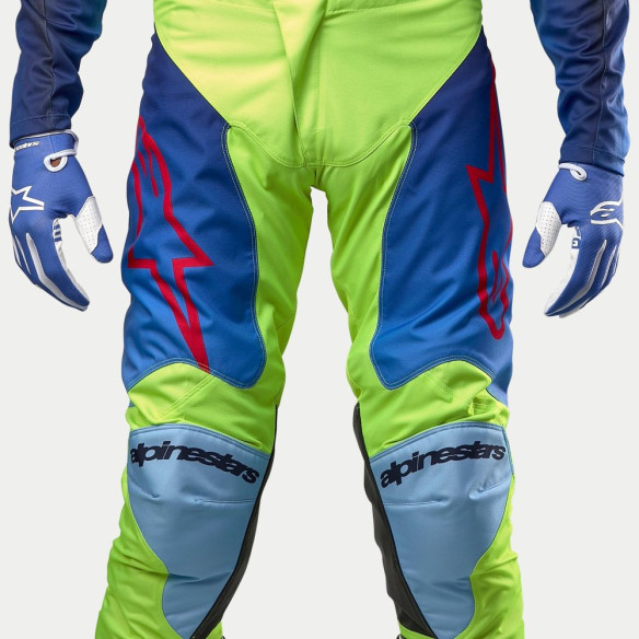 Pantaloni Moto Enduro/MX Racer Hoen Yellow/Blue 24
