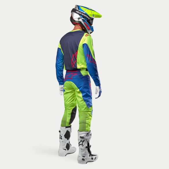 Pantaloni Moto Enduro/MX Racer Hoen Yellow/Blue 24