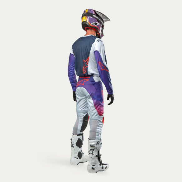 Pantaloni Moto Enduro/MX Racer Hoen Gray/Orange/Black 24
