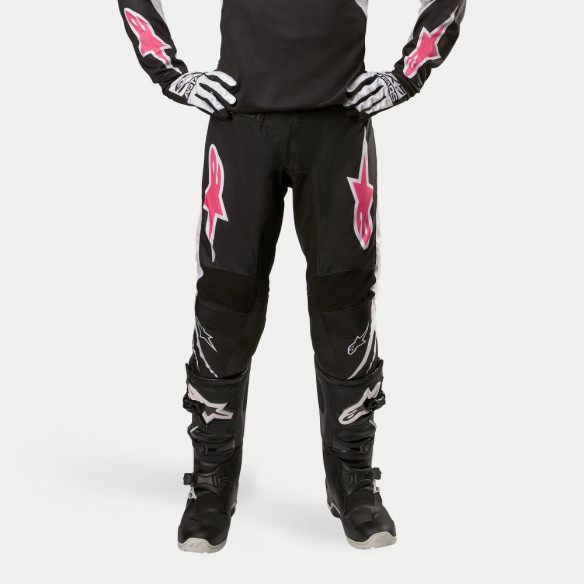Pantaloni Moto Enduro/MX Dama Stella Fluid Black/White 24