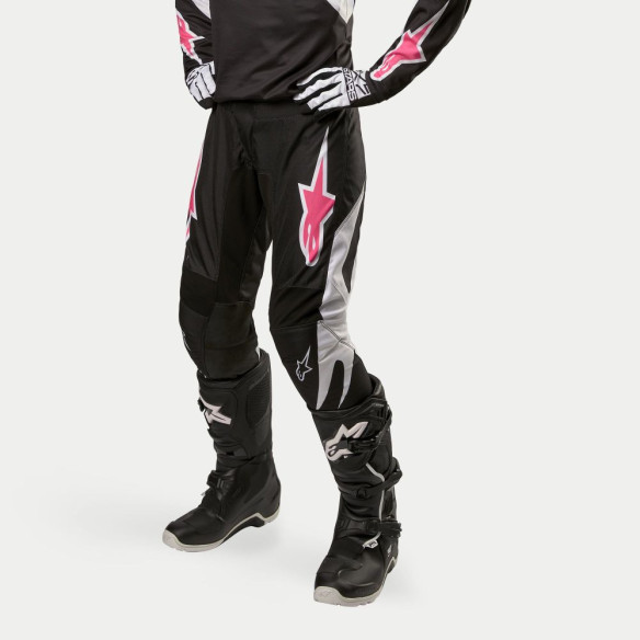 Pantaloni Moto Enduro/MX Dama Stella Fluid Black/White 24