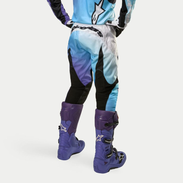Pantaloni Moto Enduro/MX Dama Stella Fluid White/Turquoise 24