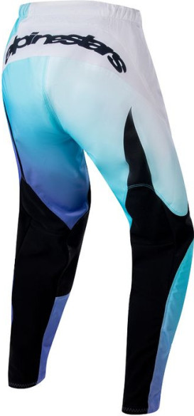 Pantaloni Moto Enduro/MX Dama Stella Fluid White/Turquoise 24