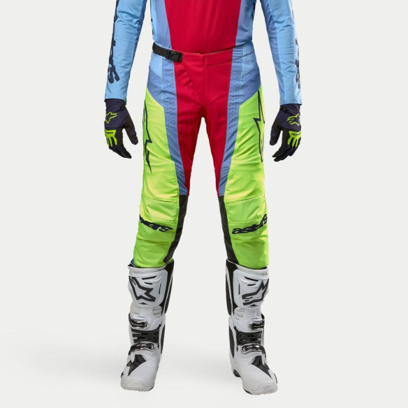 Pantaloni Moto Enduro/MX Techstar Ocuri Blue/Yellow/Red 24