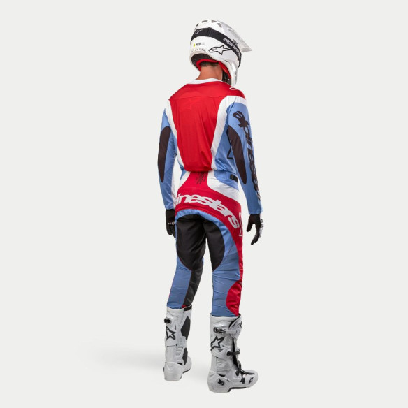 Pantaloni Moto Enduro/MX Techstar Ocuri Blue/Red Berry 24