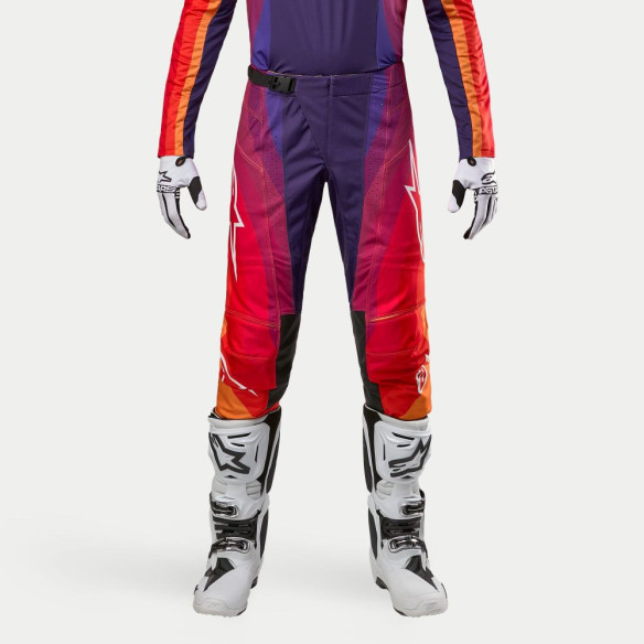 Pantaloni Moto Enduro/MX Techstar Pneuma Orange/Purple 24