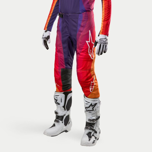 Pantaloni Moto Enduro/MX Techstar Pneuma Orange/Purple 24