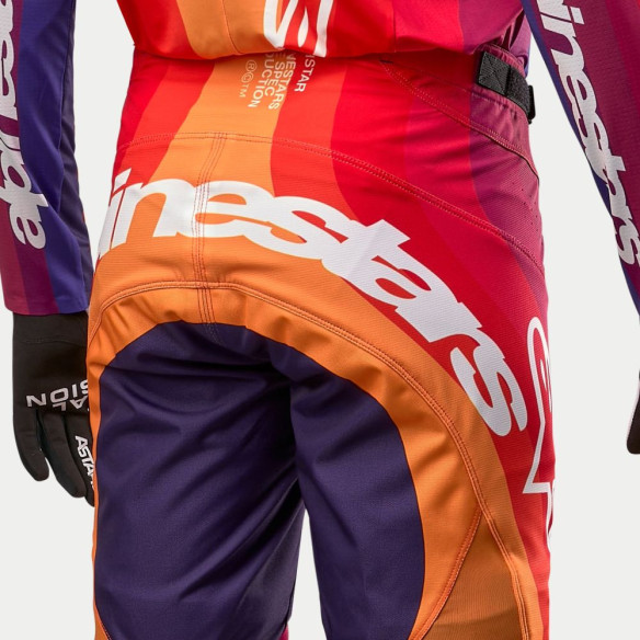 Pantaloni Moto Enduro/MX Techstar Pneuma Orange/Purple 24