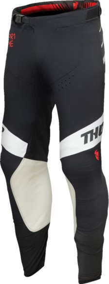 Pantaloni Moto Mx/Enduro Prime Analog Black/White 24