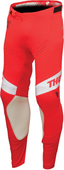 Pantaloni Moto Mx/Enduro Prime Analog Red/White 24