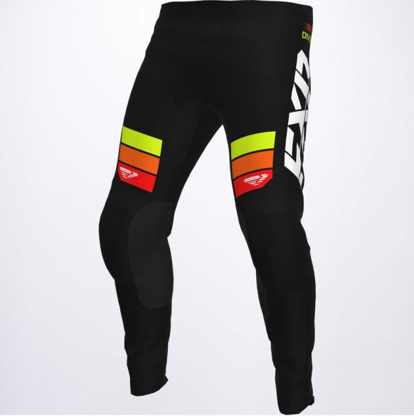 Pantaloni Moto MX/Enduro Clutch Black/Orange/HiVis 23