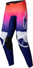 Pantaloni Moto MX/Enduro Dama 4W Fluid Wurx Orange/Blue/White 24