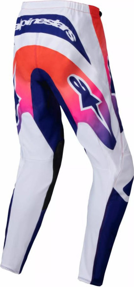 Pantaloni Moto MX/Enduro Dama 4W Fluid Wurx Orange/Blue/White 24