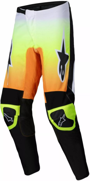 Pantaloni Moto MX/Enduro Fluid Wurx Yellow/Orange/White/Black 24