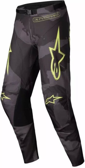 Pantaloni Moto MX/Enduro Racer Hollow Dark Camo/Yellow 24