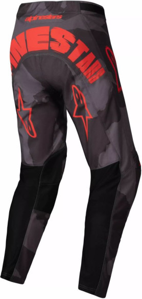 Pantaloni Moto MX/Enduro Racer Hollow Dark Camo/Red 24