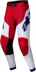 Pantaloni Moto MX/Enduro Racer Veil Red/White 24