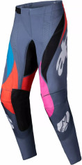Pantaloni Moto MX/Enduro Techstar Dreem Grey/Blue/Red/Pink 24