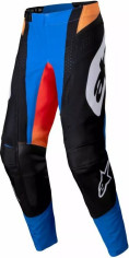 Pantaloni Moto MX/Enduro Techstar Melt Orange/Black/Blue/White 24