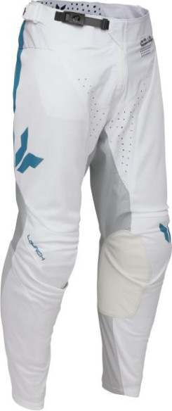 Pantaloni Moto MX/Enduro Launchmode Vented Raid White/Gray 25