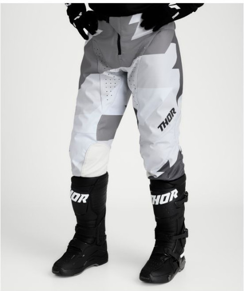 Pantaloni Moto MX/Enduro Launchmode Brave Black/Gray 25