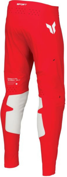 Pantaloni Moto MX/Enduro Sportmode Riot Black/Red 25