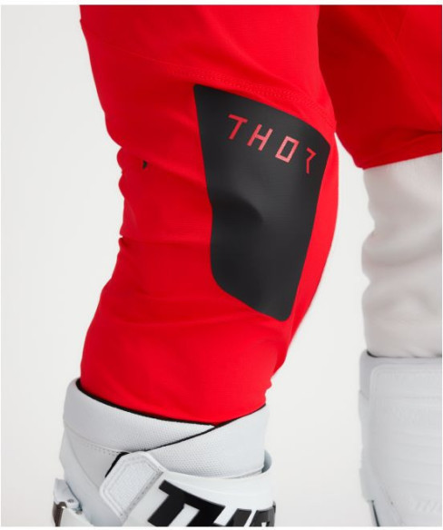 Pantaloni Moto MX/Enduro Sportmode Riot Black/Red 25