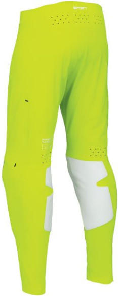 Pantaloni Moto MX/Enduro Sportmode Riot White/Acid 25
