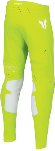 Pantaloni Moto MX/Enduro Sportmode Riot White/Acid 25