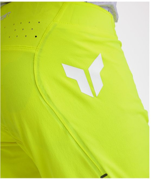Pantaloni Moto MX/Enduro Sportmode Riot White/Acid 25