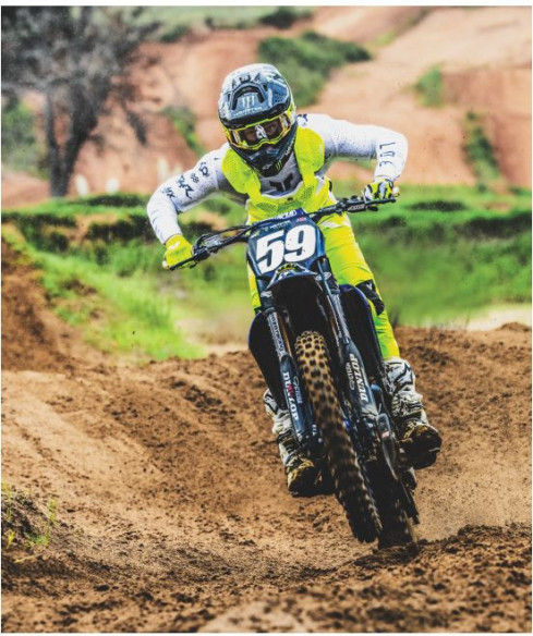 Pantaloni Moto MX/Enduro Sportmode Riot White/Acid 25