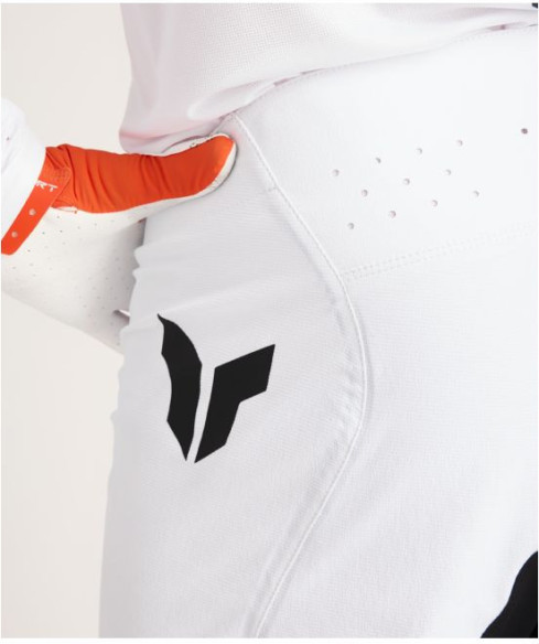 Pantaloni Moto MX/Enduro Sportmode Rogue White/Orange 25