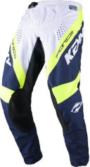 Pantaloni Moto MX/Enduro Force Navy/Neon Yellow 24