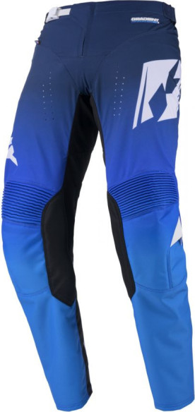 Pantaloni Moto MX/Enduro Performance Gradient Black/Blue/White 25