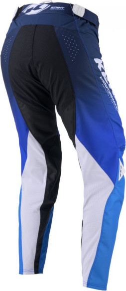 Pantaloni Moto MX/Enduro Performance Gradient Black/Blue/White 25