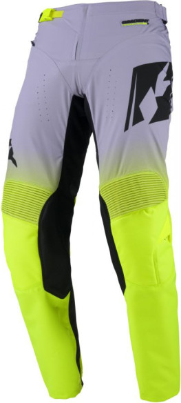 Pantaloni Moto MX/Enduro Performance Gradient Grey/Yellow Fluo/Black 25