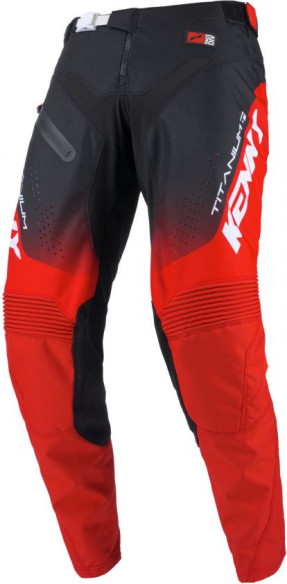 Pantaloni Moto MX/Enduro Titanium Black/Red 25