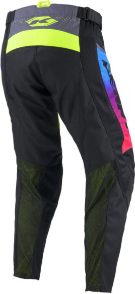 Pantaloni Moto MX/Enduro Track Focus Neon Grey/Black/Yellow/Blue/Pink 25