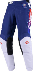 Pantaloni Moto MX/Enduro Track Focus Patriot Blue/Red/White 25