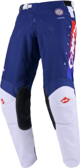 Pantaloni Moto MX/Enduro Track Focus Patriot Blue/Red/White 25