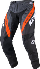 Pantaloni Moto MX/Enduro Force Black/Orange/White