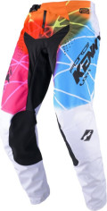 Pantaloni Moto MX/Enduro Force Sphere White/Blue/Red/Pink
