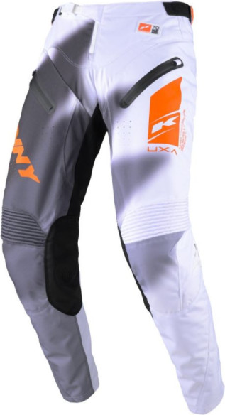 Pantaloni Moto MX/Enduro Titanium Tones White/Grey/Orange
