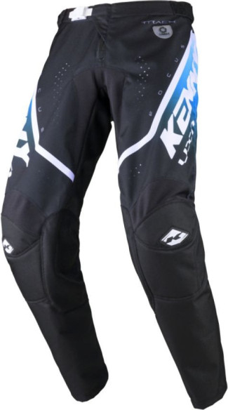 Pantaloni Moto MX/Enduro Track Focus Black/White/Blue