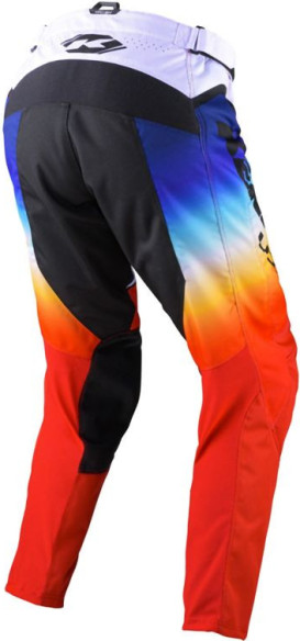 Pantaloni Moto MX/Enduro Track Focus Gradient Red/Blue/White