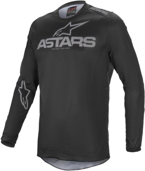 Fluid Graphite MX Jersey Black/Grey