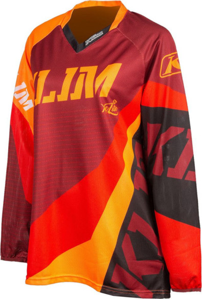 Tricou Enduro Moto MX Dama XC Lite Hot Sauce