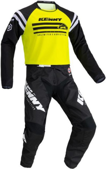 Tricou Enduro Track Raw Neon Yellow