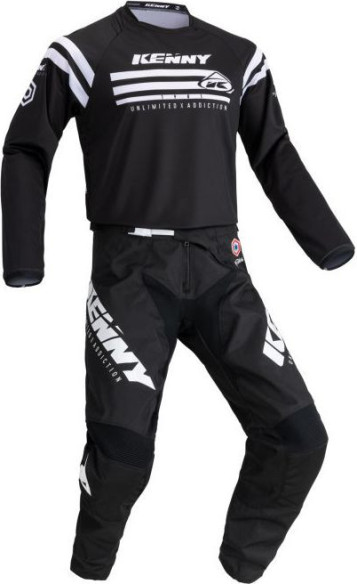 Tricou Enduro Track Raw Black