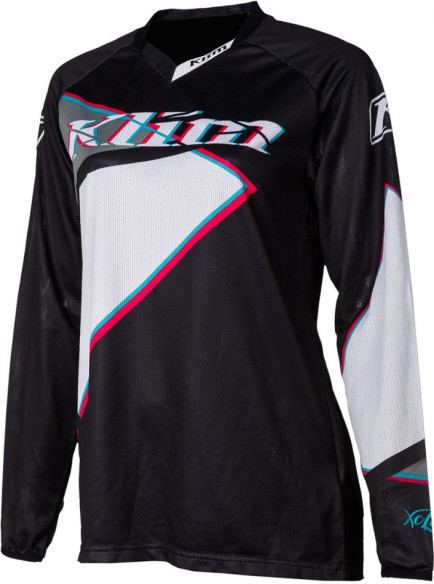 Tricou Enduro Dama XC Lite Shattered Black